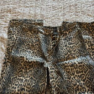 Vici Animal Print Trousers